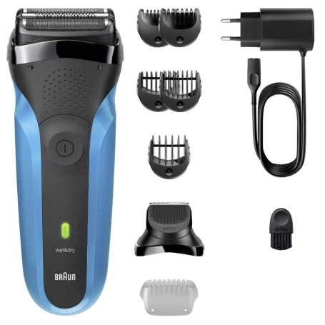 BRAUN SHAVER 310BT RASOIO SERIE 3 RICARICABILE WET E DRY