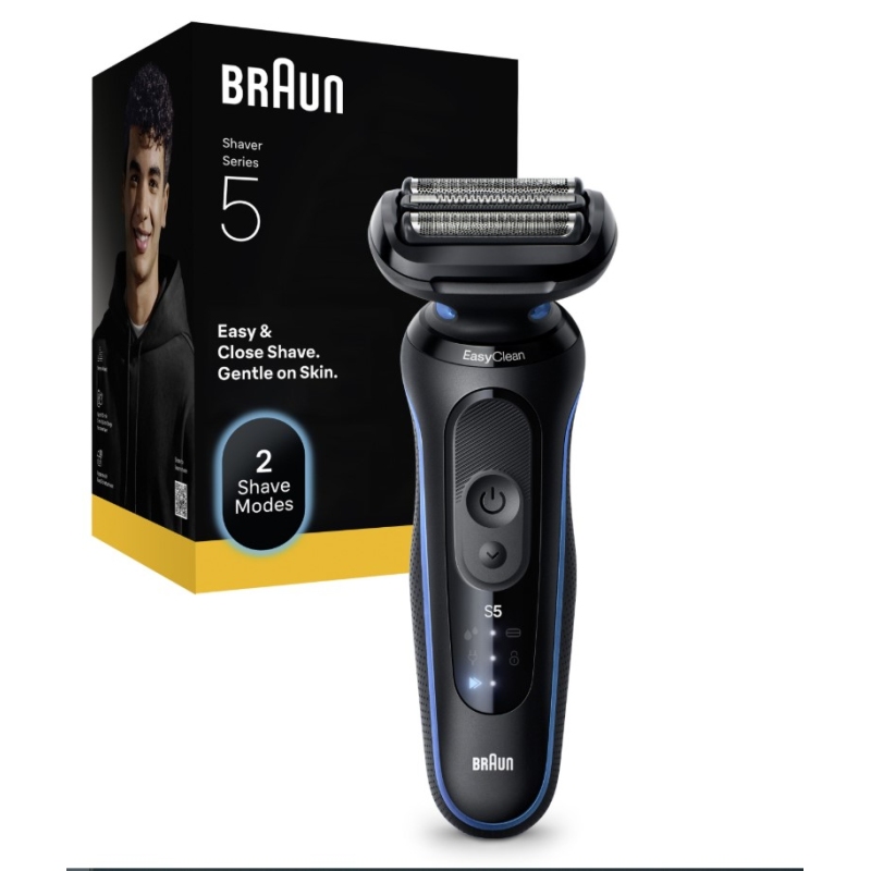 BRAUN SHAVER 52-B1000S RASOIO SERIE 5...