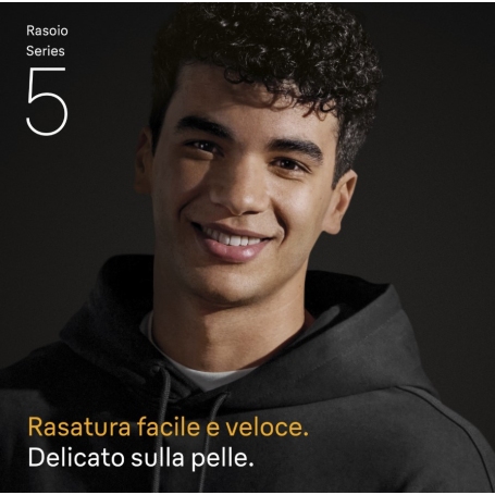 BRAUN SHAVER 52-B1000S RASOIO SERIE 5 RICARICABILE WET E DRY