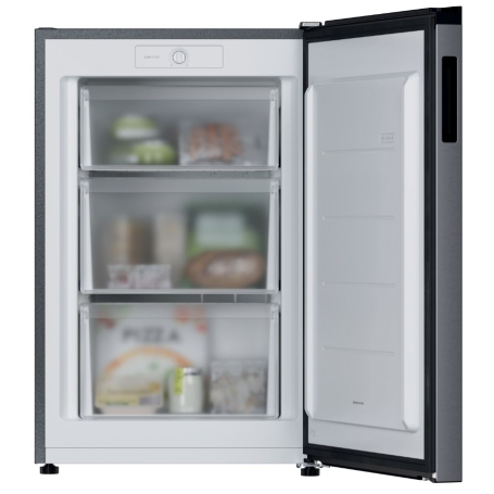 CANDY CNUQ2L58EX CONGELATORE VERTICALE 3 CASSETTI SILVER CLASSE E