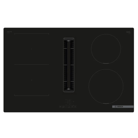 BOSCH PVS801B16E PIANO COTTURA A INDUZIONE 79CM CON CAPPA INTEGRATA 4 ZONE