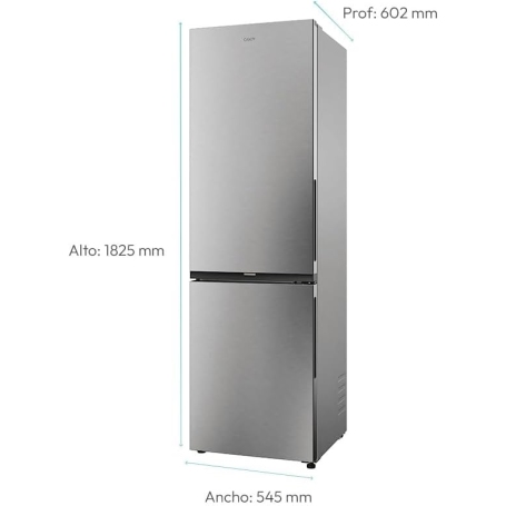 CANDY CNCQ2T518EX FRIGORIFERO COMBINATO 279LT NO FROST CLASSE E INOX