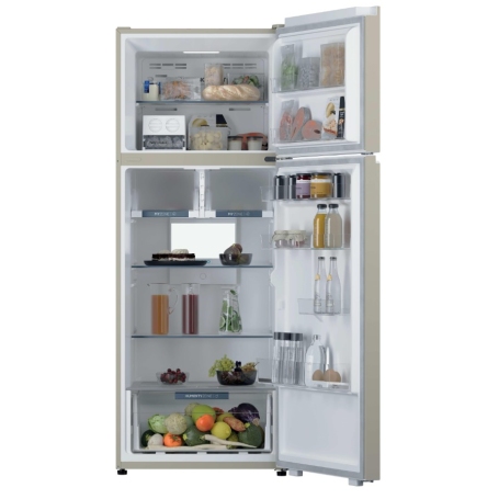 HAIER HPR5718DNPC FRIGORIFERO DOPPIA PORTA 70CM 464LT CLASSE D CREMA