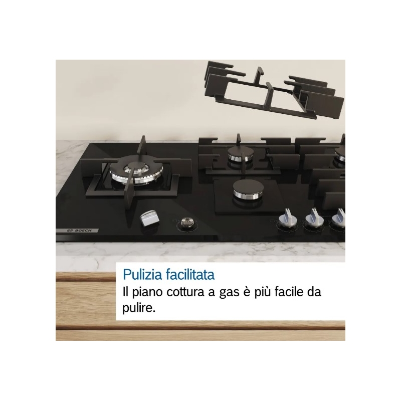 BOSCH PPQ7A6I15 PIANO COTTURA DA INCASSO 75CM 5...