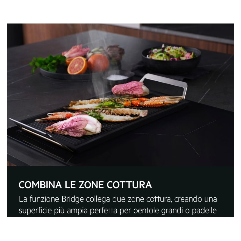 AEG IKE95753FB PIANO COTTURA A INDUZIONE 91CM 5...