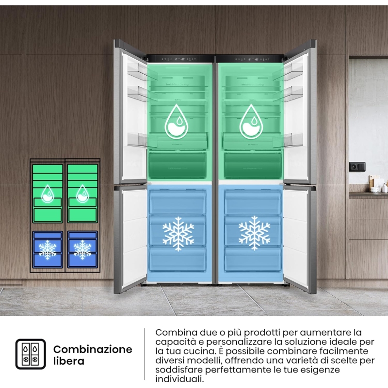 HISENSE RB3K330SAIC FRIGORIFERO COMBINATO NO...