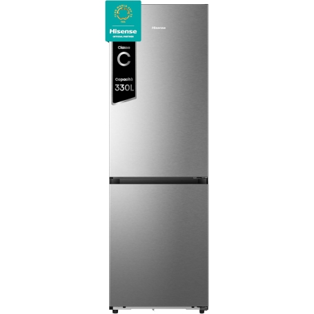 HISENSE RB3K330SAIC FRIGORIFERO COMBINATO NO FROST 330LT KITCHENFIT WIFI CLASSE C INOX