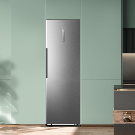 HISENSE RL3K370SEIE FRIGORIFERO MONOPORTA LIBERA INSTALLAZIONE 372LT TOTAL NO FROST KITCHEN FIT WIFI CLASSE E INOX