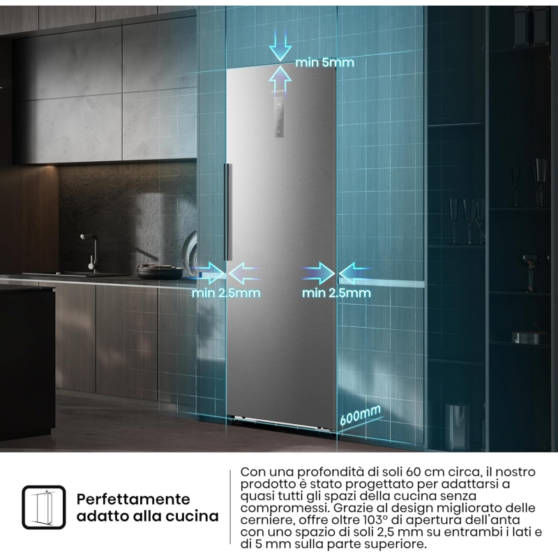 HISENSE RL3K370SEIE FRIGORIFERO MONOPORTA...