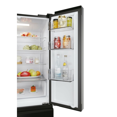 HAIER HFR3718ENGB FRIGORIFERO 4 PORTE 402 LT NO FROST WIFI CLASSE E NERO