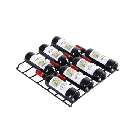 HAIER HWS49GAE CANTINETTA VINI 49 BOTTIGLIE ILLUMINAZIONE LED VETRO ANTI UV CLASSE F COLORE NERO
