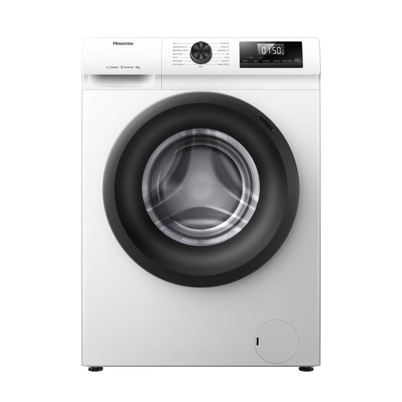 Lavatrice Hisense WF1Q8041BW vista frontale