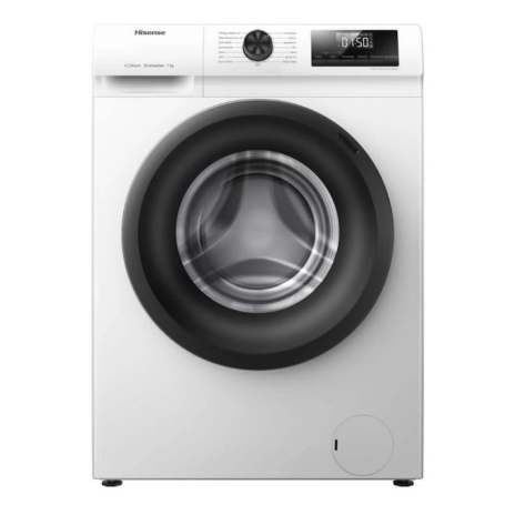 lavatrice Hisense WFQP701219VM, vista frontale