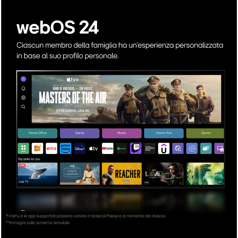 LG OLED65B56LA TV OLED 65'' SMART TV 4K DVB-T2...