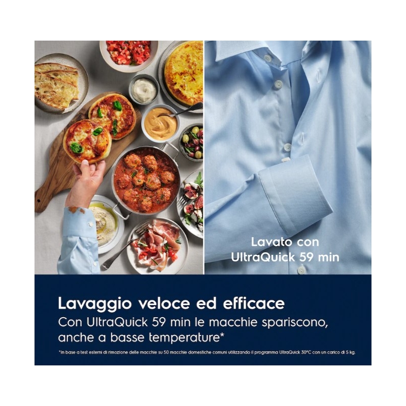 ELECTROLUX EW7F510GY LAVATRICE 10KG 1400 GIRI...