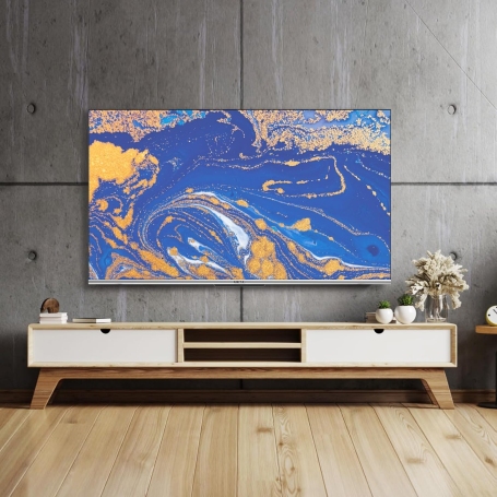 esposizione in salotto della Tv led 43'' Metz 43MUD7000Z