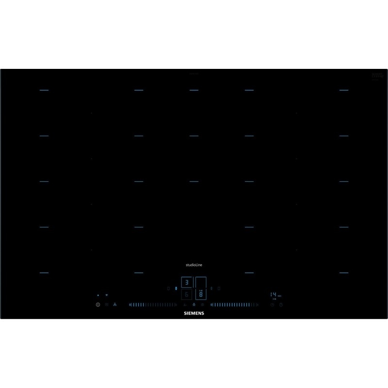 Siemens Piano cottura a Induzione iQ700 EX878LYV5E 80Cm 4 Zone di cottura