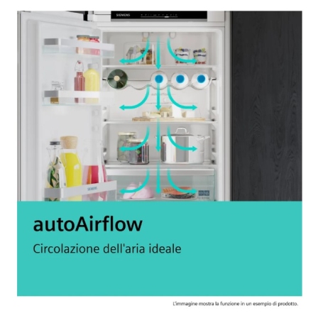 SIEMENS Frigorifero combinato da Incasso iQ300 KI86VVFE0 LowFrost Classe E