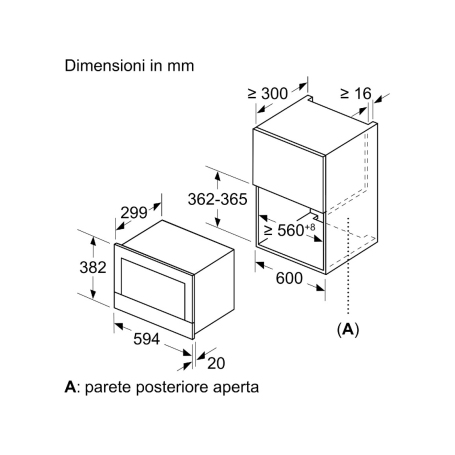 schema incasso Forno SIEMENS BF722L1B1