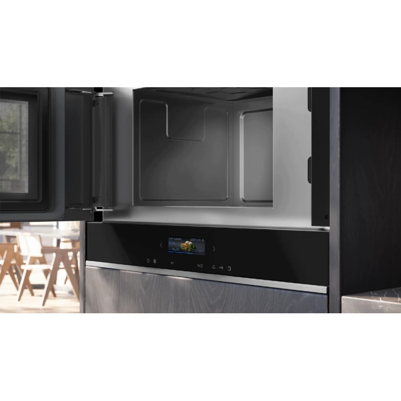 Forno da Incasso SIEMENS BF722L1B1 con vista all'interno