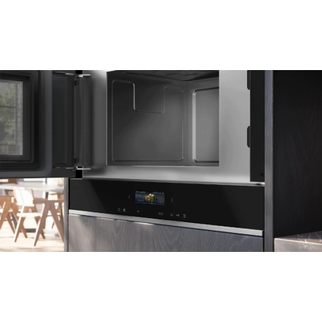 Forno da Incasso SIEMENS BF722L1B1 con vista all'interno