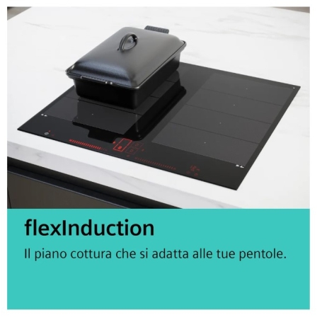 SIEMENS Piano cottura 75cm EP7A6QB20 5 Fuochi a gas Colore Nero