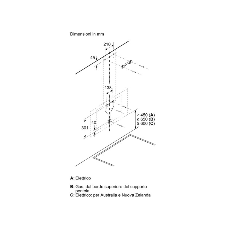 SIEMENS Cappa a Parete 90cm LC98KLV60 Wifi...