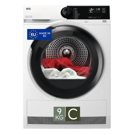 AEG TR7HE9C ASCIUGATRICE A POMPA DI CALORE 9KG SENSIDRY INVERTER CLASSE C