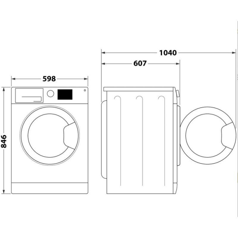 Indesit Asciugatrice 10Kg C YD 102D WW IT a...