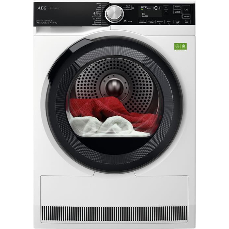 Aeg Asciugatrice 9Kg XTR9HBGA9YA 3D Scan Wifi Serie 9000X Classe A