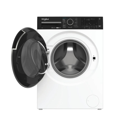 Lavatrice Whirlpool WPM 27W ADS IT, con oblò aperto