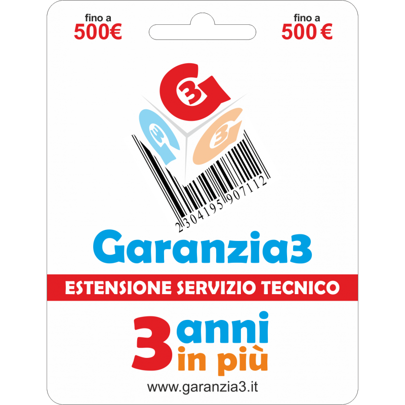 Garanzia3 Anni - 500