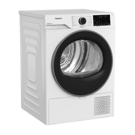 Hotpoint Ariston Asciugatrice 9kg HPT 93D BS IT Pompa di calore  Vapore e PetHaircare Classe D – HPT93DBSIT