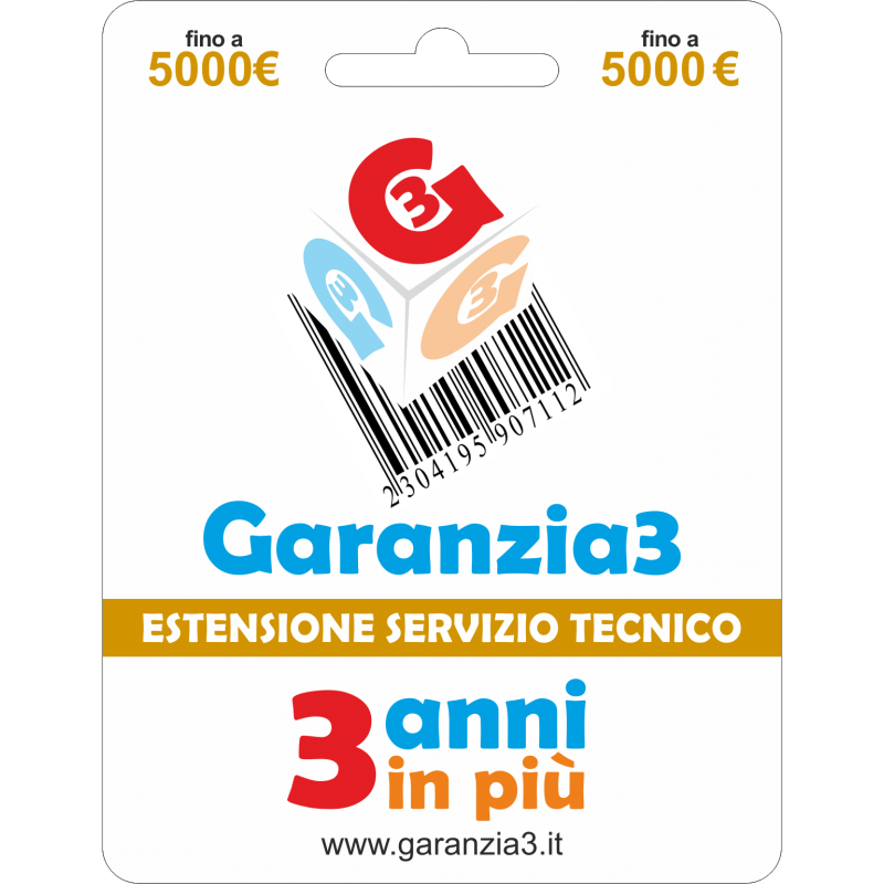 Garanzia3 Anni - 5000