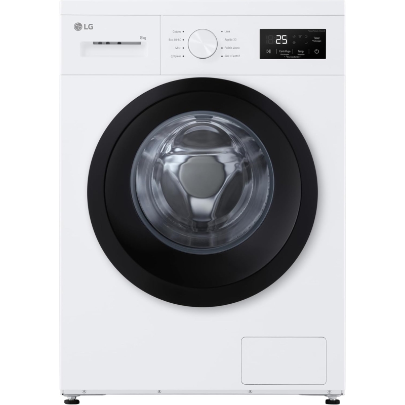 Lavatrice Slim 8Kg LG F4NA10S8NWK