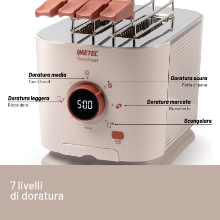 Imetec Tostapane Digitale GRANTOAST - 7504