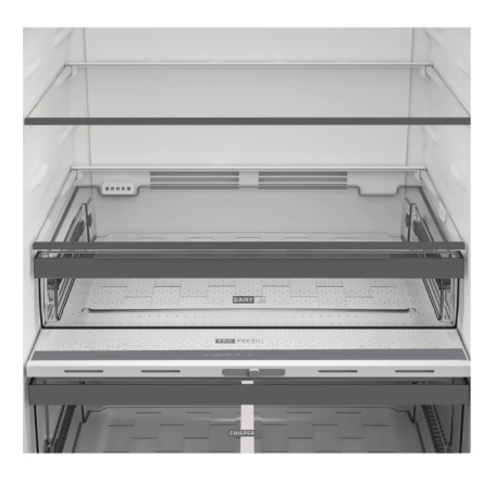 Whirlpool Frigorifero doppia porta a libera installazione WHD2 6552 X4E No frost 557Lt Classe E Inox - WHD26552X4E