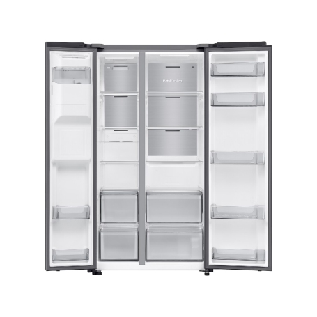Samsung Frigorifero Side by Side RS70F64KDF/EF 640Lt No Frost Dispenser Wifi Classe D Antracite