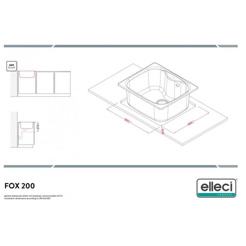 Elleci Lavello Monovasca Fox 200 LGF20051...