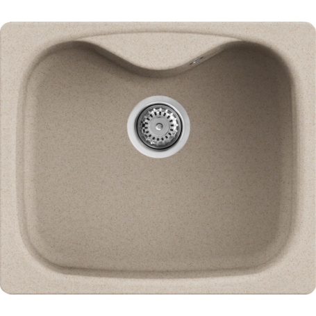 Elleci Lavello Monovasca Fox 200 LGF20051 58x50Cm in Granitek Avena
