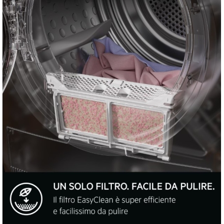 AEG TR7HG9C ASCIUGATRICE A POMPA DI CALORE 9KG SENSIDRY INVERTER CLASSE C