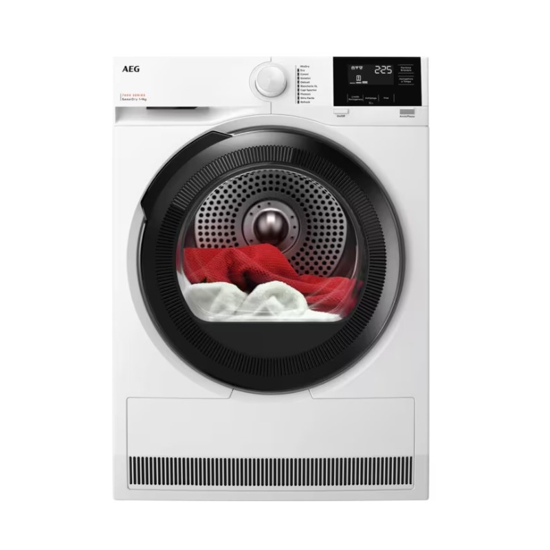 AEG TR7HG9C ASCIUGATRICE A POMPA DI CALORE 9KG SENSIDRY INVERTER CLASSE C