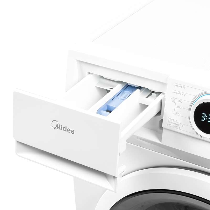 cassetto detersivo della Lavatrice Midea MF100W70BA/W-IT
