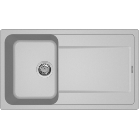 ELLECI LM240079 LIFE 400 LAVELLO 86X50 1 VASCA + GOCCIOLATOIO REVERSIBILE IN GRANITEK NUVOLA