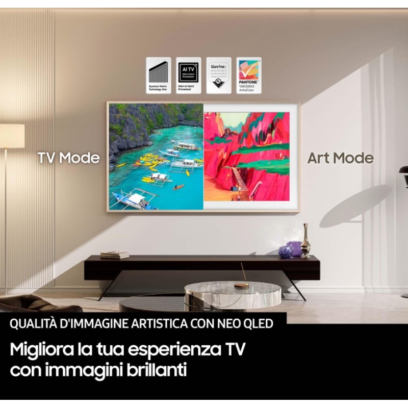 Samsung Tv NeoQLED 65'' QE65LS03FWUXZT 4K Uhd...