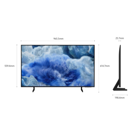 SAMSUNG QE43Q8FAAUXZT TV Q-LED 43'' UHD 4K SMART TV DVB-T2 / S2