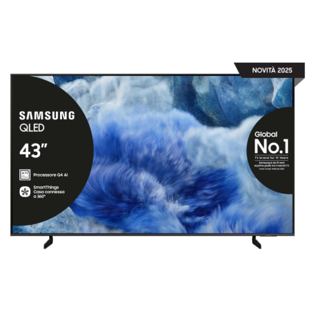 SAMSUNG QE43Q8FAAUXZT TV Q-LED 43'' UHD 4K SMART TV DVB-T2 / S2