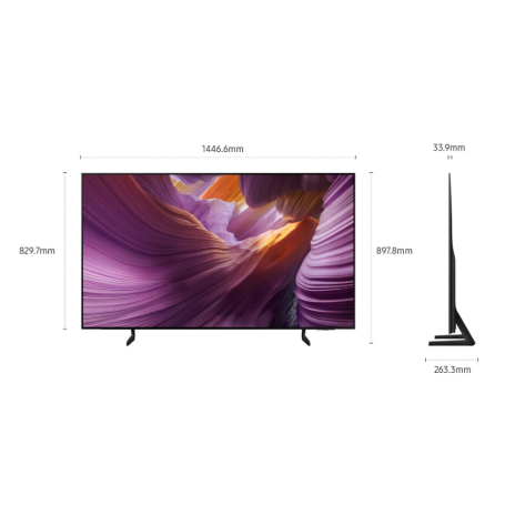 SAMSUNG QE65S85FAEXZT TV OLED 65" SMART TV 4K UHD DVB T2/S2 4X HDMI CLASSE F