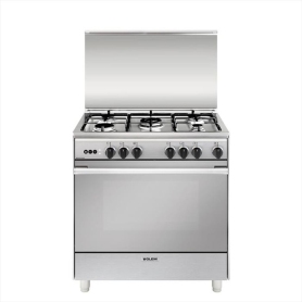 GLEM GAS U855VI CUCINA A GAS 80X50 5 FUOCHI CON FORNO A...