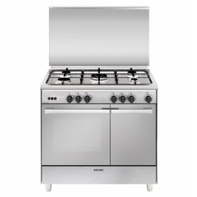 GLEM GAS UR965VI CUCINA A GAS 90X60 5 FUOCHI CON FORNO A...